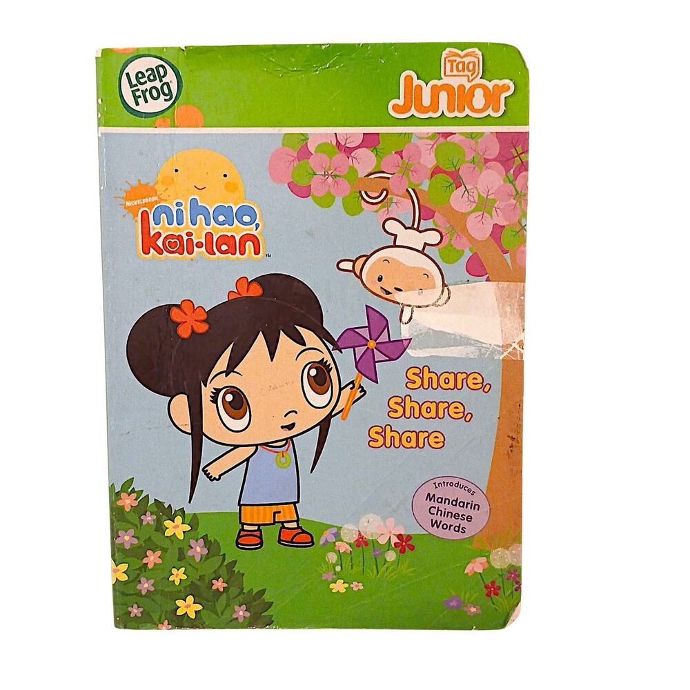 Leap Frog Tag Junior Ni‎ Hao Kai-lan Share Share Share Book Used Children Learn